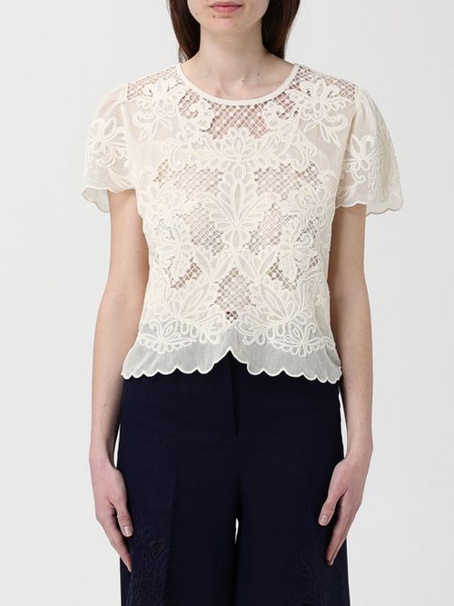 Top Woman color White