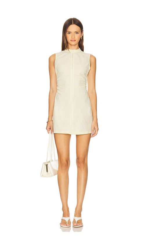 LIONESS Fever Mini Dress in Butter.  XXS also in L, M, S, XL