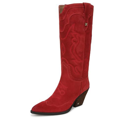 Sam Edelman Women's James Western Boot Black Leather