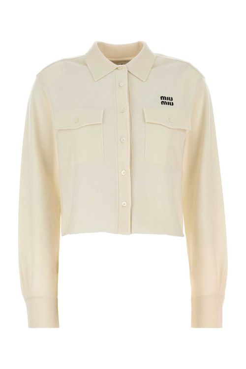 White Cashmere Shirt