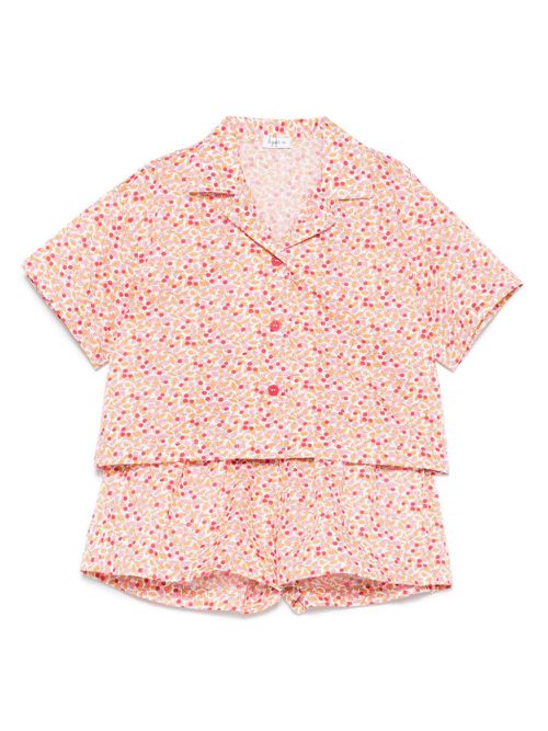 Floral-print shorts set - Pink