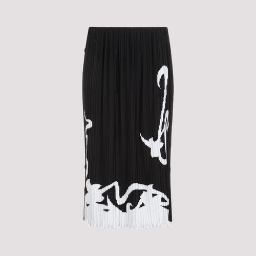Pleated Long Skirt