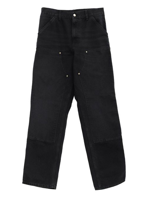 Utility-pocket trousers - Black