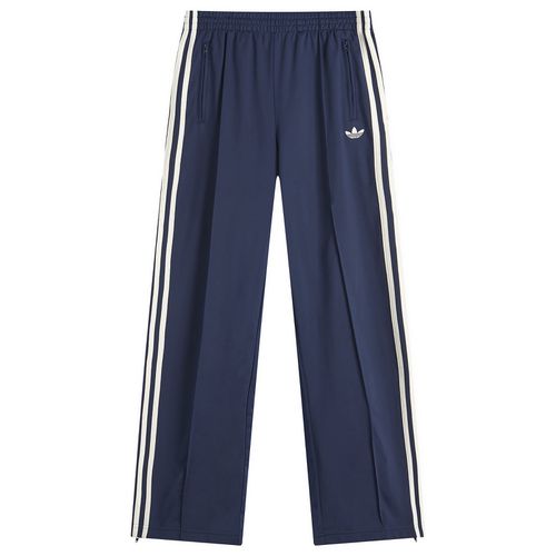 Women's Firebird Loose Track Pant in Night Indigo/Off White