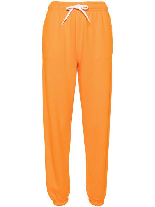 Polo Pony-embroidered track trousers - Orange