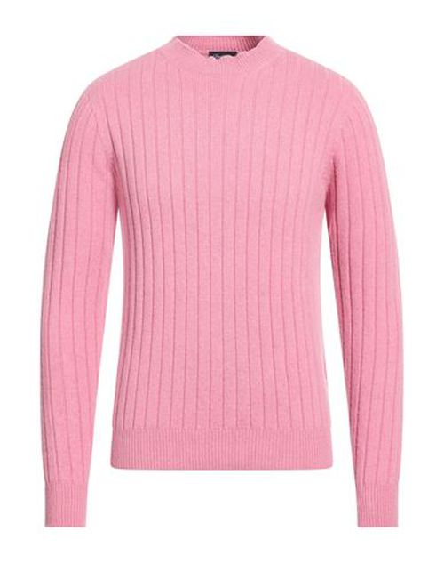 Man Sweater Pink Size 38 Cashmere, Wool