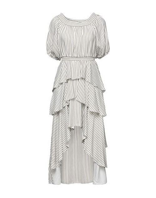 Woman Mini dress White Size 4 Acetate, Viscose