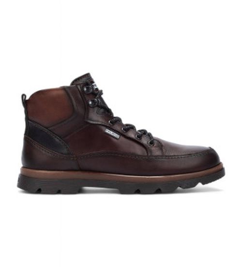 Pikolinos for man. M3M-8107C1 Brown Vigo leather ankle boots (44), Flat, Laces, Zip, Casual