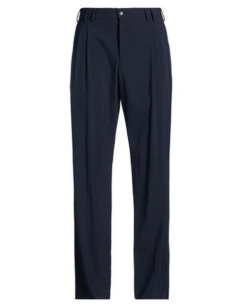 Man Pants Midnight blue Size 38 Virgin Wool, Polyamide, Elastane
