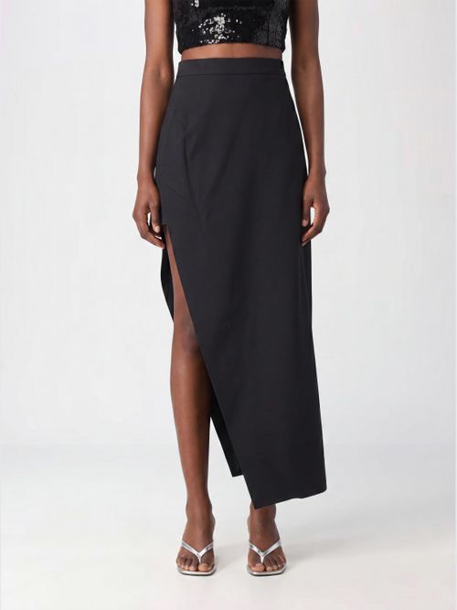 Skirt Woman color Black