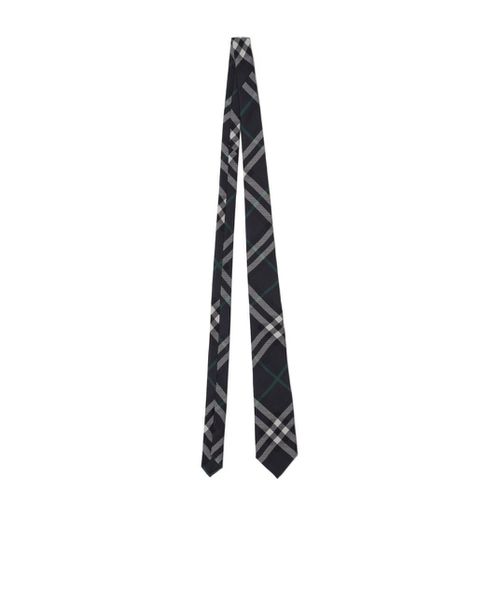 Check Silk Tie