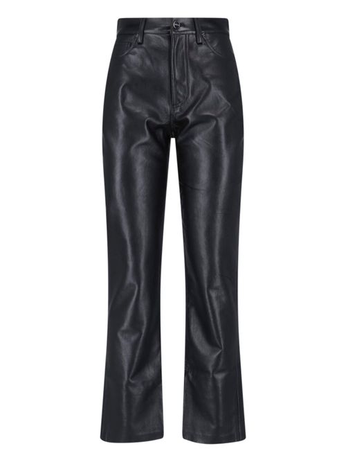 Women's Recycled Leather Trousers