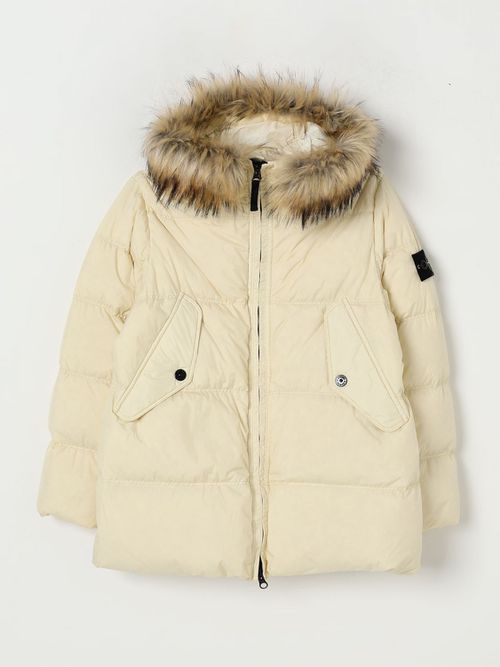 Coat Kids color White