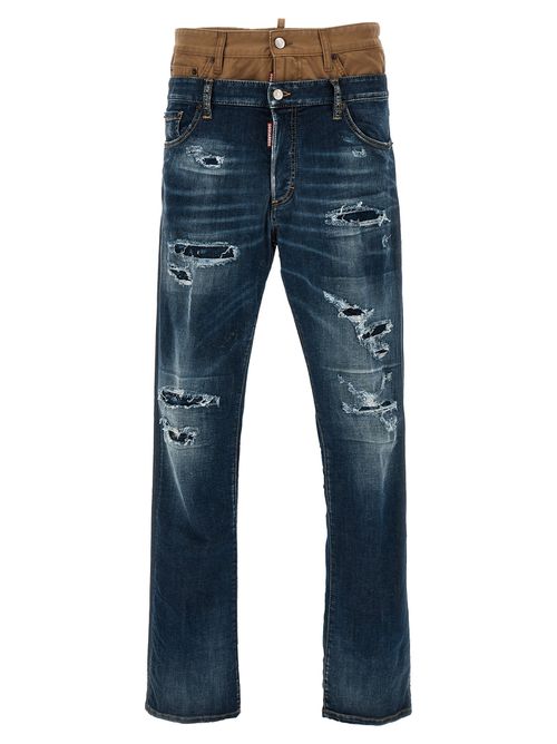 -Skinny Twin Pack Jeans Blu-Uomo