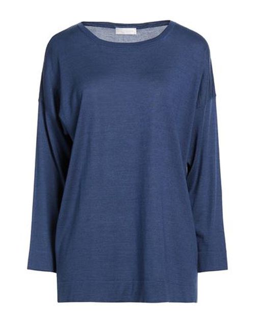Woman Sweater Blue Size 10 Wool, Silk, Cashmere
