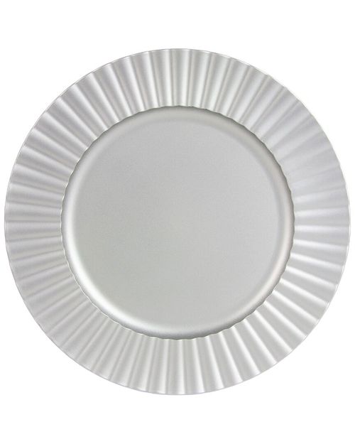 Set of 12 Matte Sunburst Lacquer Chargers