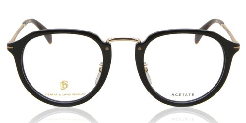 David Beckham DB 1014 2M2 Men's Eyeglasses Black Size 49 - Blue Light Block Available