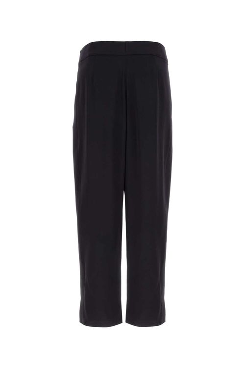 Midnight Blue Crepe Satin Pant