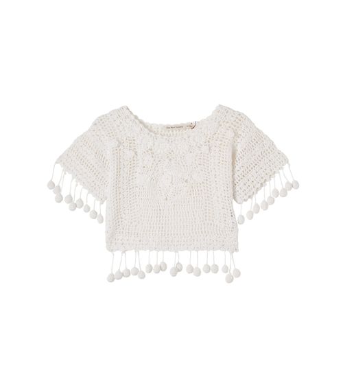 Jade crocheted cotton top