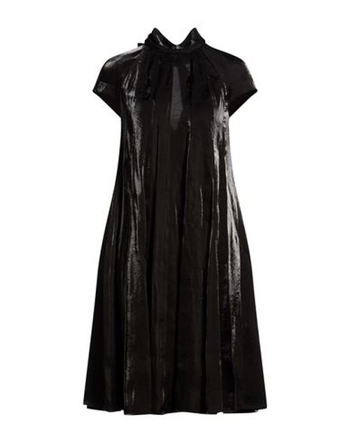 Woman Midi dress Black Size 4 Viscose, Polyester