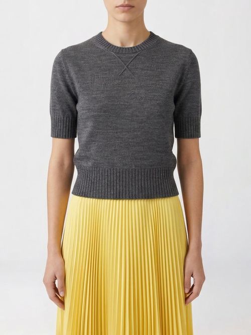 Sweater Woman color Smoke Grey