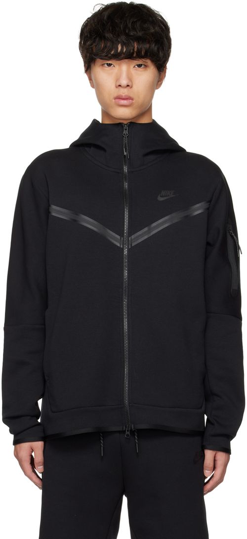 Black Sportswear Tech Fleece Hoodie