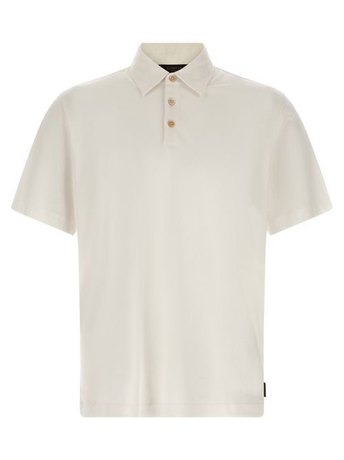 Cotton Silk Polo Shirt
