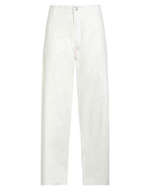 Man Jeans Off white Size 36 Cotton