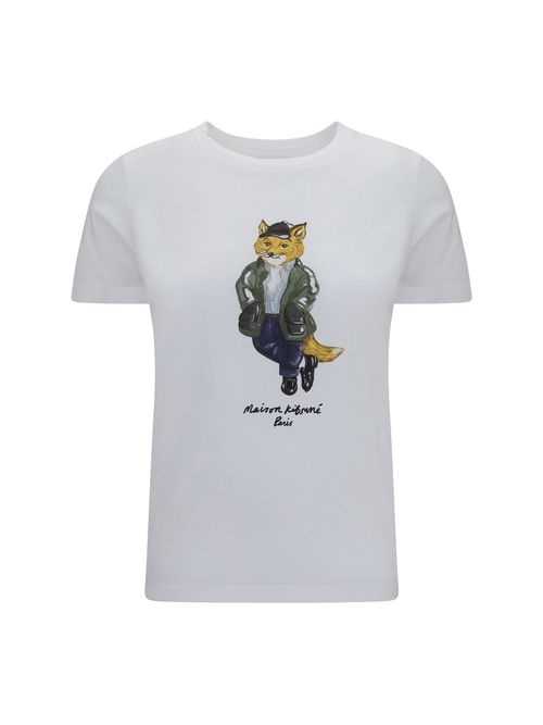 Logo-Print Cotton T-Shirt — White