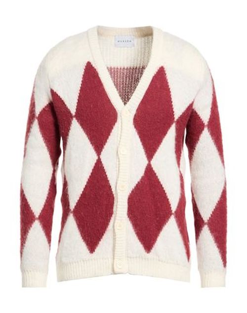 Marsēm Man Cardigan Ivory Size L Polyacrylic, Mohair wool, Polyamide, Polyester