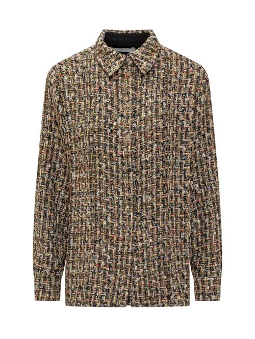 Multicolour Tweed Textured Shirt