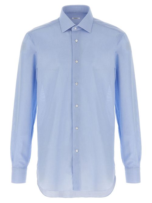 Light Blue Honeycomb shirt