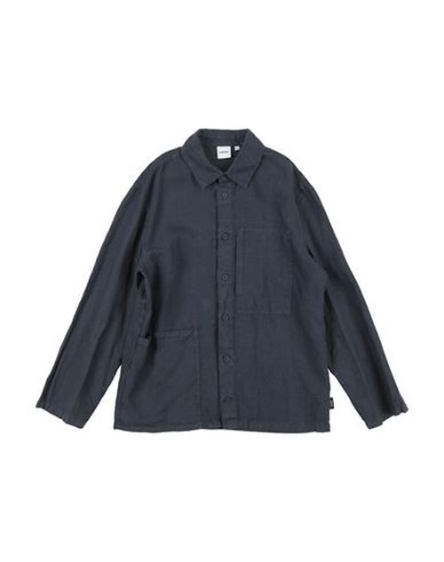 Kid Boy Shirt Navy Size 14 Linen