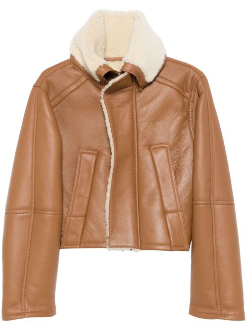 Shearling jacket - Brown