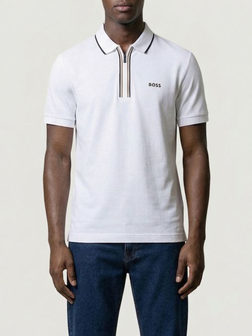 Polo Shirt Men color White