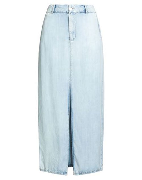 Woman Denim skirt Blue Size S Tencel