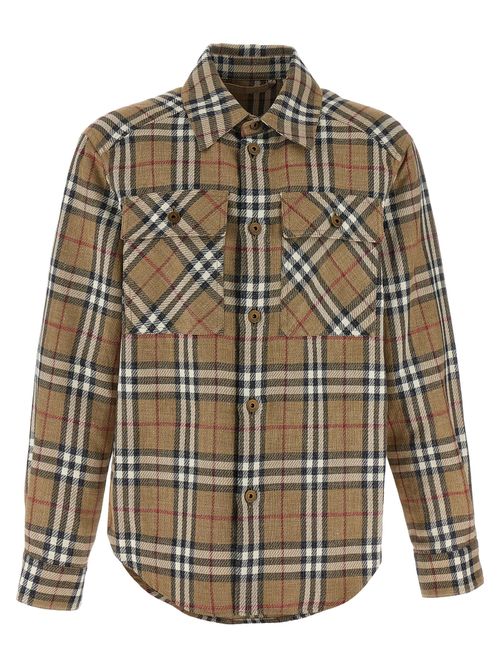 Check Shirt — Brown