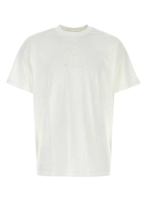 Embroidered Logo T-Shirt — White