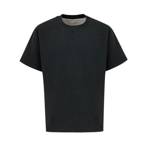 Oversize Cotton T-Shirt — Black