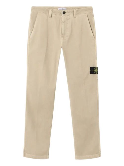 Organic Panama Cotton `Old` Effect Pants