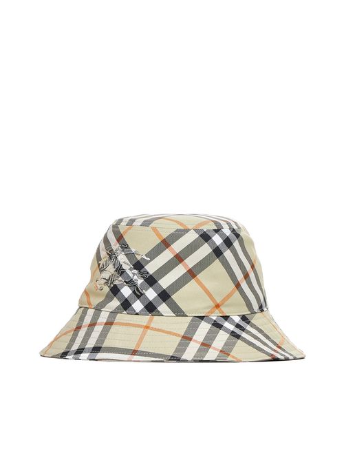 BURBERRY | Check print bucket hat| Man | L