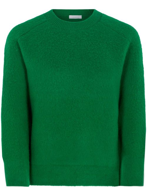 Brushed wool sweater - Green
