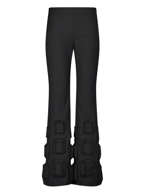 Flared trousers - Black