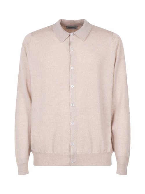Extrafine Polo Cardigan