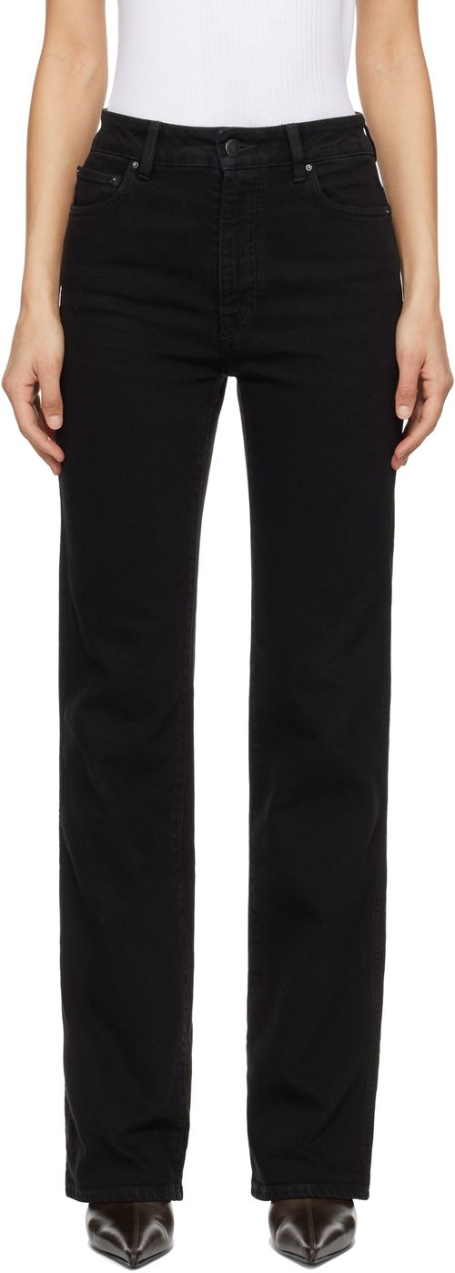 AMIRI Black MA Quad Patch Slim Jeans