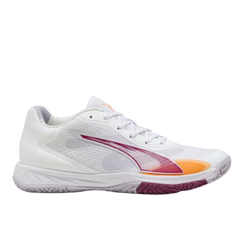 PUMA Womens Accelerate Turbo 4 Handball Sneakers Shoes - White