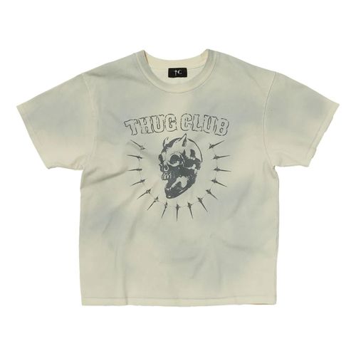 Vintage Riding Skull T-Shirt 'Cream'