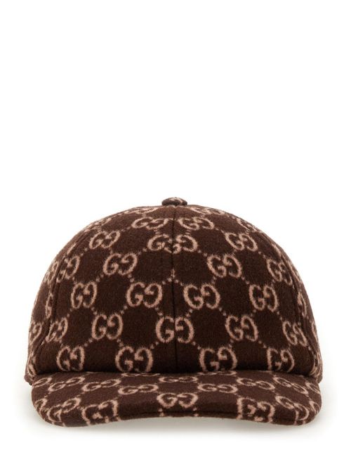 GG Canvas Wool Baseball Cap
