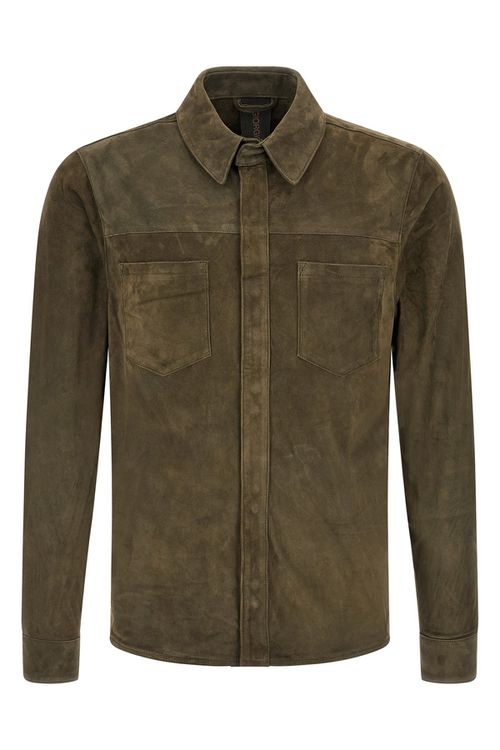Suede Shirt Gloves