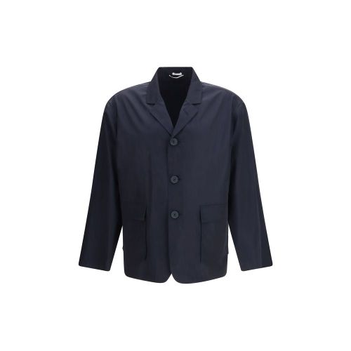 Packable Polyester Jacket — Navy